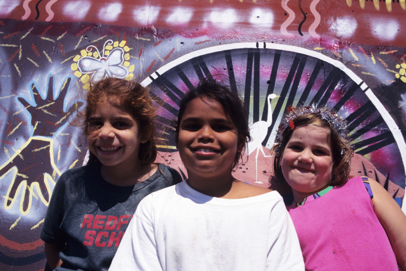 In the school playground