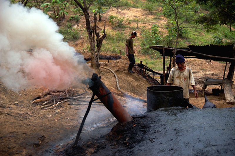 refining the oil