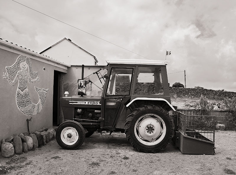 Tractor and Mermaid, Inisheer, Aran Islands, 2007