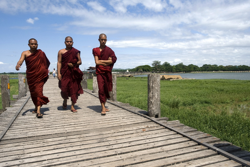 Young monks