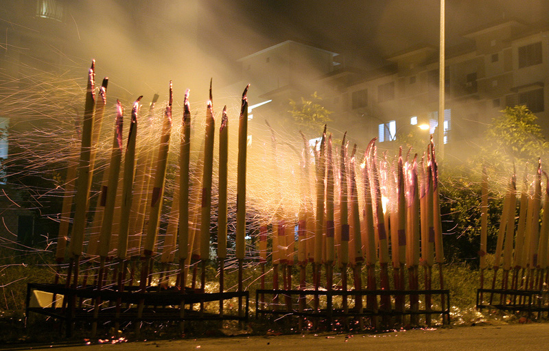 Joss Sticks burnt