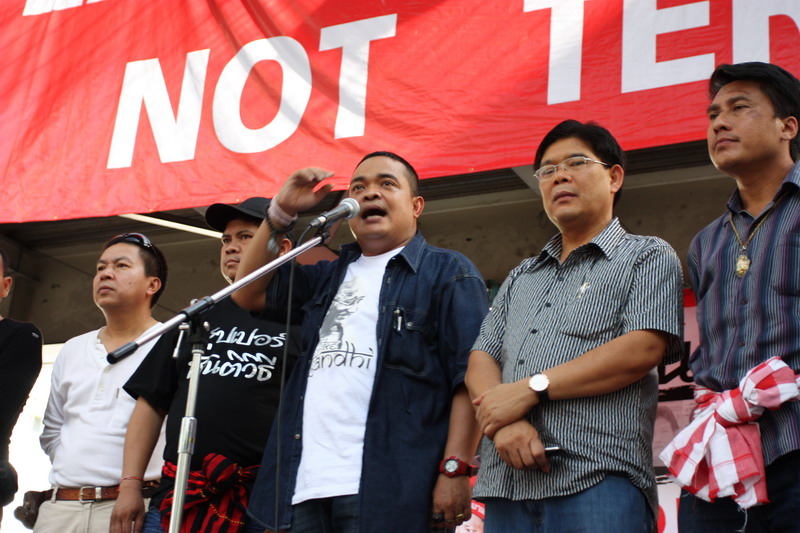 Red shirt protest leaders