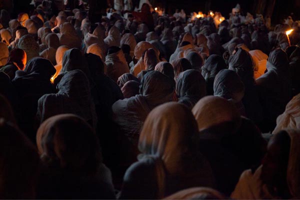 Women's mass in Dessie, Ethiopia