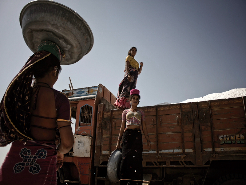 Salt workers, Kutch, India