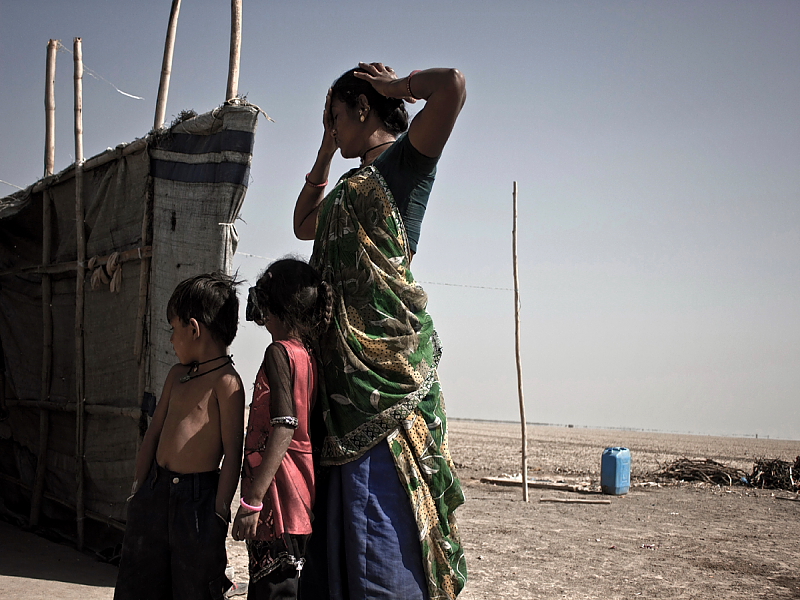 Salt workers, Kutch, India