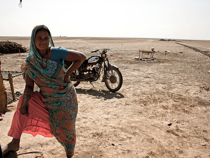 Salt workers, Kutch, India