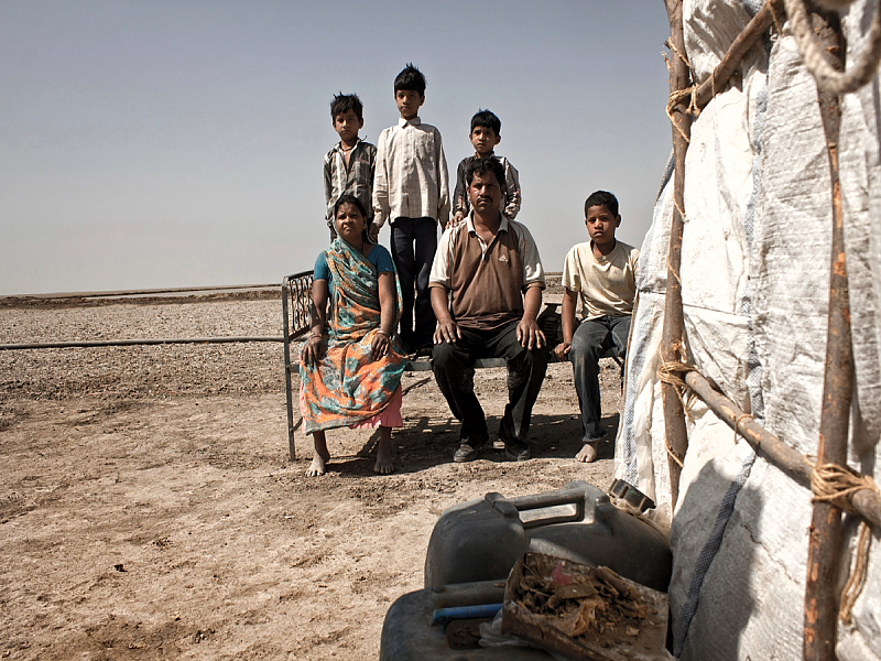 Salt workers, Kutch, India