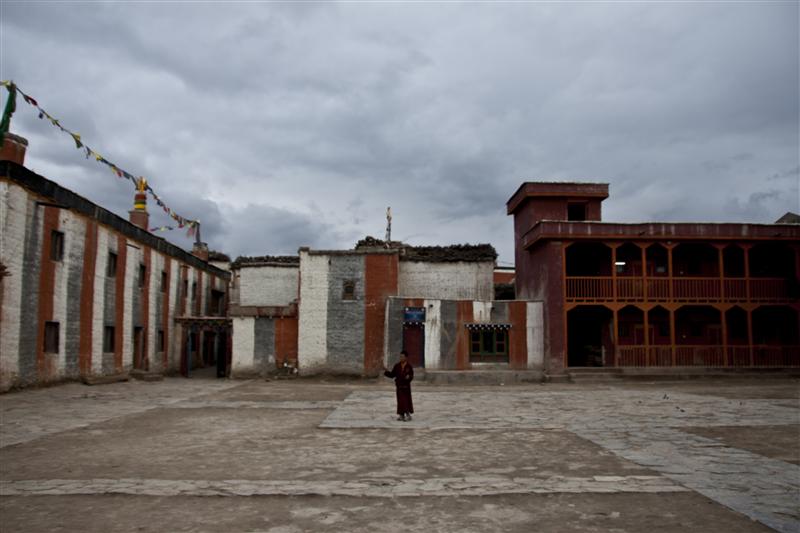 The only monastic school in Lo Manthang where Buddhist followers come from far off places.