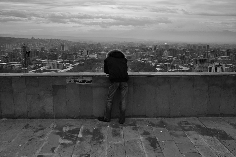 Overlooking Yerevan