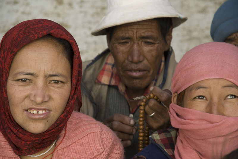 Predominantly Buddhists, the bead of prayers is a constant companion for most of the members of the tribe.