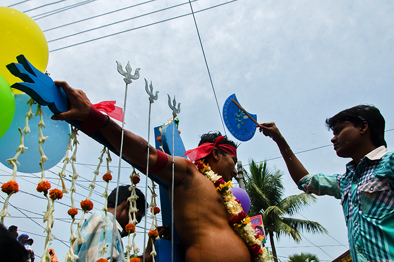 The traditional rites of being sacred through sacrifice