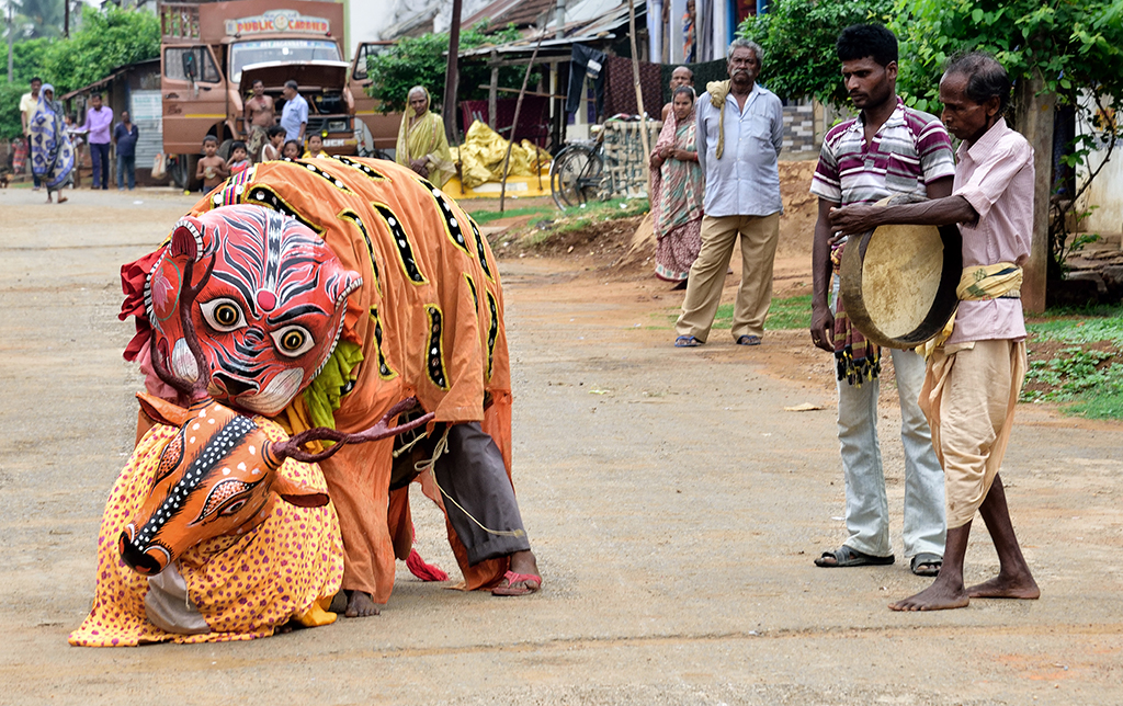 tiger and deer dance