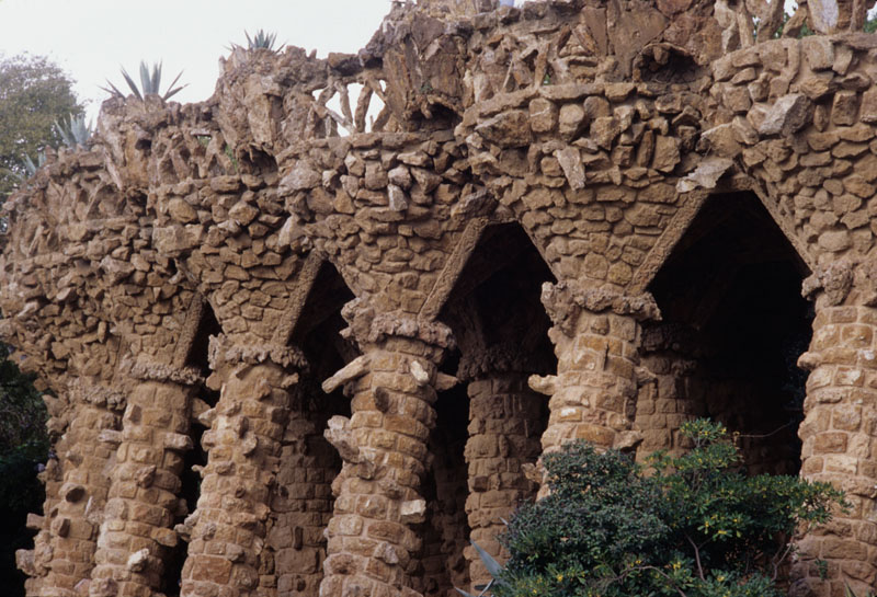 Guell Park walkway