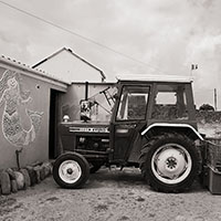 Tractor and Mermaid, Inisheer, Aran Islands, 2007