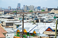 View of one part of Mukuru Slum