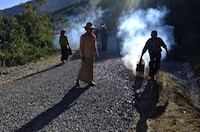 Laying a new road